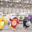Neos, decolla l'aereo con la livrea di Angry Birds