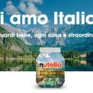 ‘Ti Amo Italia’: barattoli di Nutella da collezione griffati Enit