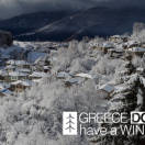 ‘Greece DOES have a winter’: la Grecia continentale rilancia sull’inverno