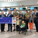 FlyOne Armenia festeggia a Malpensa il milionesimo passeggero