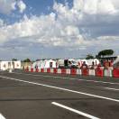 Fiumicino ospitail più grande drive-in test per il Covid