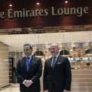 Emirates, nuova lounge a Fiumicino con imbarco diretto sull'aereo