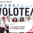 Volotea a quota 10 milioni di passeggeri in Italia