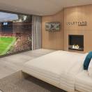 Courtyard by Marriott partner del Bayern: suite con vista sul campo dell'Allianz Arena