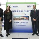 Lot Polish Airlines inaugura il volo giornaliero Roma-Varsavia
