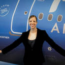 Carolina Kostner, un A320 in suo onore e il sogno della Patagonia