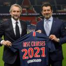 Msc Crociere sponsor del Paris Saint-Germain