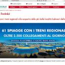 Il travel book di Trenitalia 'Mare' porta in 61 spiagge italiane