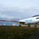 L’A330-800 vicino all’ingresso in flotta