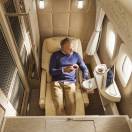 La Suite di Emirates sul B777, dalle poltrone zero gravity alle finestre virtuali. La fotogallery