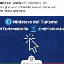 Il Ministero del Turismo sui social: aperti i profili su Facebook, Twitter e Instagram