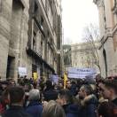 La protesta degli advdavanti al ministero: “Adesso servono misure concrete”