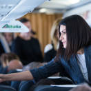 Da Alitalia a AliLaura lo show in volo di Laura Pausini
