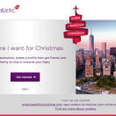 Un viaggio come regalo di Natale: la raccolta fondi di Virgin Atlantic