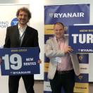 Dara Brady, Ryanair: “Fino a 40 rotte per la nuova base di Torino Caselle”