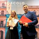 Sara Sandro, destination manager America Latina, con Salvatore Sicuso, direttore commerciale Boscolo