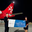 KM Malta AirlinesDecollail Malta-Palermo