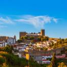 La città medievale di Obidos, a 80 km da Lisbona