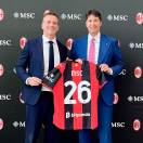 MSC rinnova la partnership con AC Milan