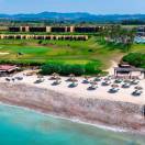 La spiaggia firmataMissoni al RoccoForte Verdura Resort