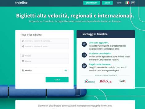 Trainline lancia il Bigliettometro di Natale