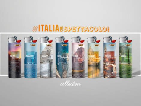 L’Italia in tasca: una limited edition di accendini Bic celebra i luoghi più iconici