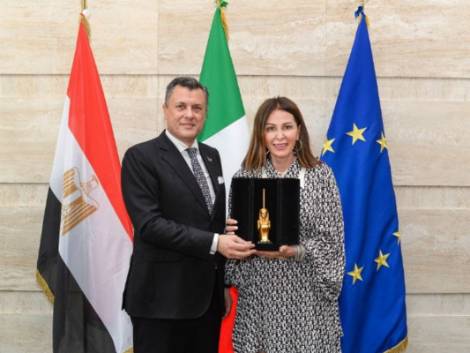 Daniela Santanchè incontra il ministro del turismo egiziano