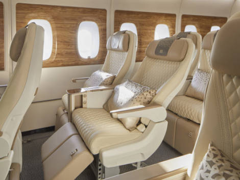 Emirates svela l’A380 con Premium Economy Class