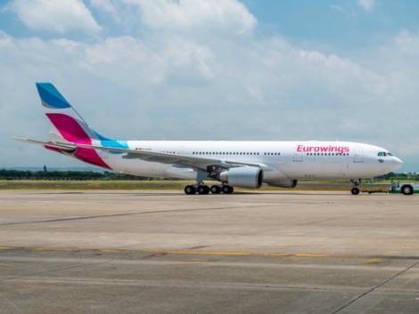 Eurowings: debutta il lungo raggio da Düsseldorf