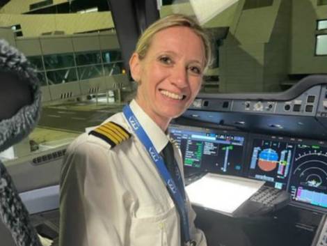 Ita Airways, Deborah Rossi è il primo comandante donna di lungo raggio