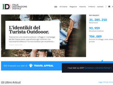 Travel Appeal crea Destinazione Digitale.it, osservatorio permanente sul turismo in Italia
