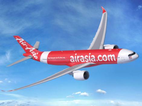 AirAsia, maxi ordine a Airbus per il lungo raggio