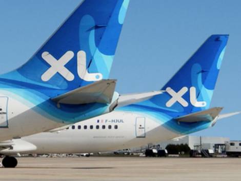 Parti di aereo, arredamento, sito web: Xl Airways va all’asta