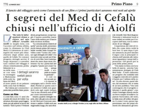 Tutti i segretidel Med di Cefalù chiusi negli uffici di Milano