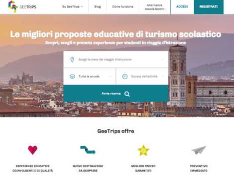 GeeTrips, le gite scolastiche a portata di web