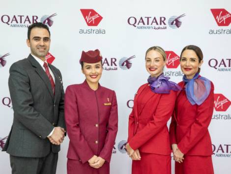 Qatar Airways e Virgin Australia: al via il codeshare