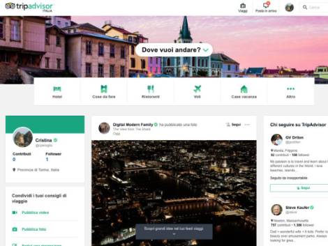 Il social TripAdvisorsbarca online: come funziona e come usarlo