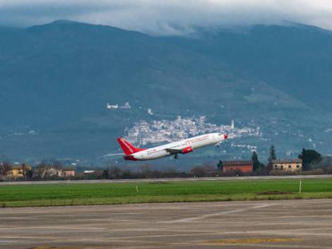 Aeroporto dell'Umbria: traffico passeggeri oltre i livelli pre-Covid