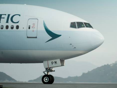 Cathay Pacific: l’A350 confermato a Roma anche in estate