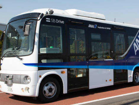 All Nippon: a Haneda arrivano i bus senza conducente