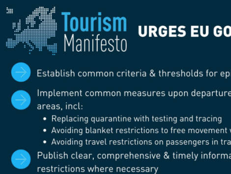 “Regole chiare e comuni in Europa”: si alza la voce di TourismManifesto