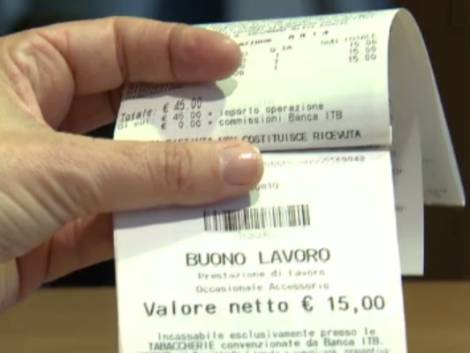 Il flop dei nuovi voucher: le cifre ufficiali dell'Inps