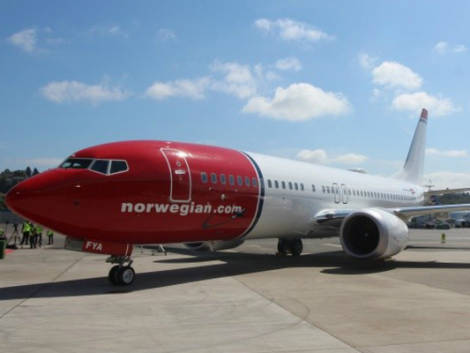 Norwegian ancora in crescita: passeggeri in aumento a doppia cifra