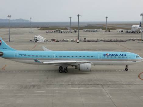 Palermo, arrivano i charter di Korean Air