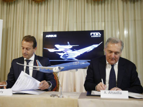 Ita Airways: protocollo d’intesa con Airbus per la mobilità aerea urbana