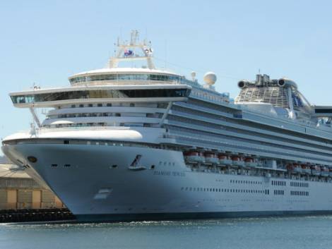 Diamond Princess: completato lo sbarco di tutti i passeggeri