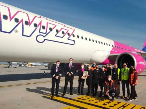 Wizz Air: inaugurata a Venezia la settima base italiana