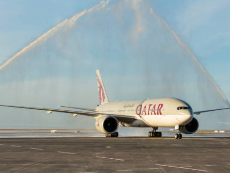 Apre la boutique brandizzata Qatar Airways all'aeroporto di Doha