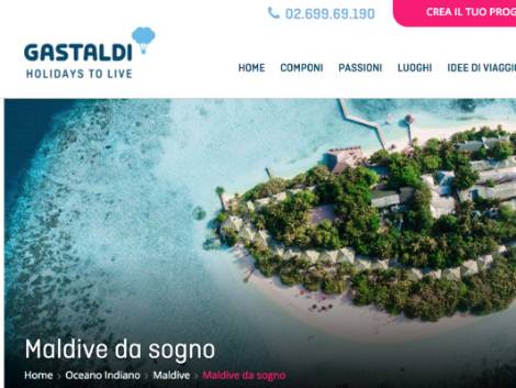 Gastaldi Holidays inserisce le Maldive in programmazione