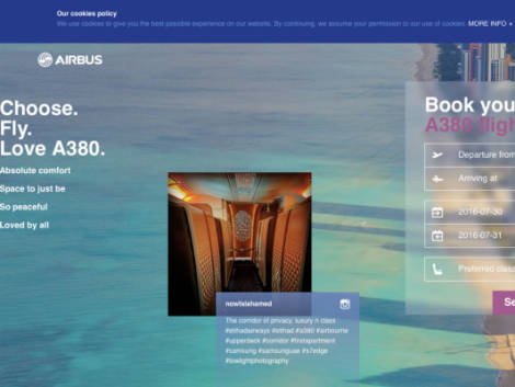 Airbus, arriva il sito dedicato agli appassionati dell'A380